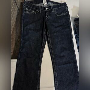 True Religion Dark Blue Straight Jeans